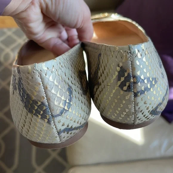 EUC Tory Burch Reva ballet flats. - Picture 5 of 8